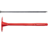 Дюбель гриб с металлическим гвоздем Teсh-KREP IZM 10x180 мм, R10, 500 шт. гм180ткR10