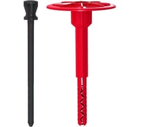 Дюбель с рёбрами, полиамидным гвоздем и термоголовкой для теплоизоляции КРЕП-КОМП Стена-2 PH 8x125 мм, 380 шт. 406003