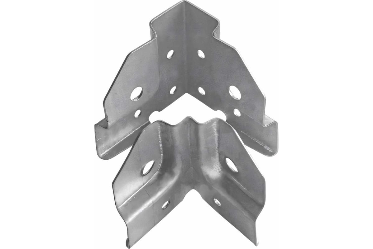 Краб-система Крепче XYZ-образный, цинк, 20x20 мм, 4 пары 2947713 ...