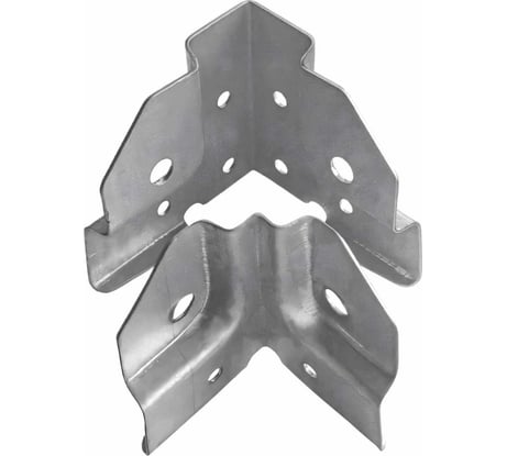 Краб-система Конструкция Нова XYZ-образный, оцинк, 20x20 мм, 4 пары 2947713