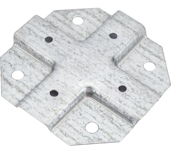Краб-система Крепче Х-образный, цинк, 20x20 мм, 50 шт. 2947683