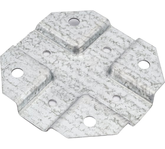 Краб-система Крепче Х-образный, цинк, 20x20 мм, 50 шт. 2947683