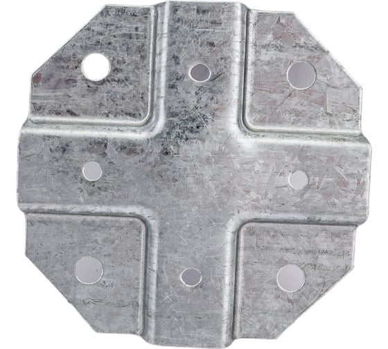 Краб-система Крепче Х-образный, цинк, 20x20 мм, 50 шт. 2947683