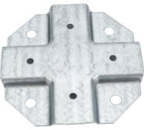 Краб-система Крепче Х-образный, цинк, 25x25 мм, 20 шт. 2947751