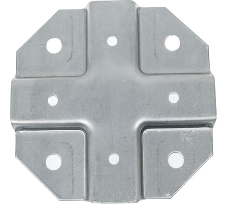 Краб-система Крепче Х-образный, цинк, 20x20 мм, 100 шт. 2947676