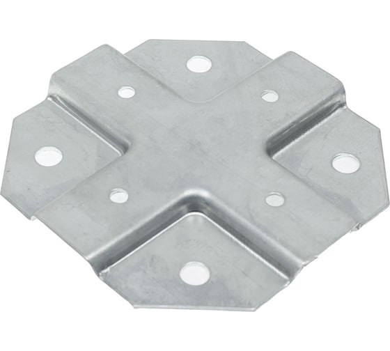 Краб-система Крепче Х-образный, цинк, 20x20 мм, 100 шт. 2947676