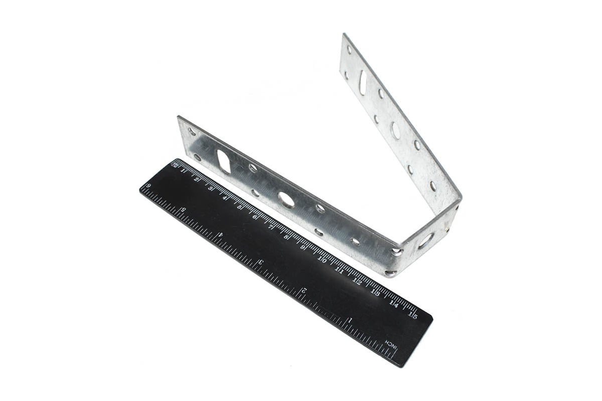 Воздуховодный кронштейн Lucky Guy подвес для профнастила V-образный КВ1 ...