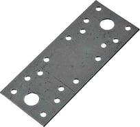 Крепежная пластина КРЕП-КОМП KP-180x40x2.0 мм, 50 шт. кп18040