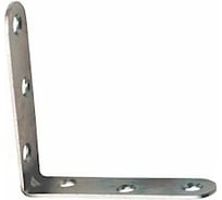 Мебельный кронштейн КРЕП-КОМП 80x80 мм, оцинкованный, Россия 71-2-208