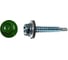 Кровельный саморез КРЕП-КОМП 4,8x35 RAL6002, зелёный K 3000 шт. ск356002к 1