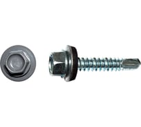 Кровельный саморез КРЕП-КОМП 4,8x35 RAL7024, серый графит Kn KENNER 3000 шт. ск357024