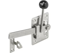 Засов с ответной частью VORMANN 100/165x80/20x2/5 мм, нержавеющая сталь 010085000