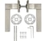 Дверные ручки ADDEN BAU COSMO S-533 NICKEL 940002023010 2