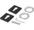 Ключевая накладка под евроцилиндр ADDEN BAU SC SQ-001 GRAPHITE 940002023029 2