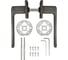 Дверные ручки ADDEN BAU GRANE S-560 GRAPHITE 940002023016 2