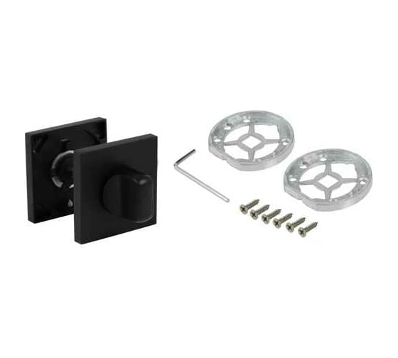 Завёртка сантехническая ADDEN BAU WC SQ-003 BLACK 940002023020
