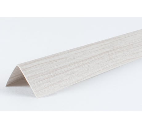 Текстурированный угол GRACE лайнпласт, 30x30 мм, 2,7 м, ясень белый lu046-3030 УТ000026822
