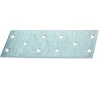 Пластина ALBERTS перфорированная, цинк, 300x120x2 мм 333799