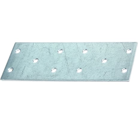 Пластина ALBERTS перфорированная, цинк, 300x120x2 мм 333799