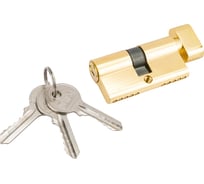 Цилиндр для замка SCHLOSS ШЛОСС 03010 ключ/завертка (30+30) S 60 золото тов-123600