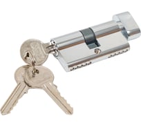 Цилиндр для замка SCHLOSS ШЛОСС 03009 ключ/завертка (30+30) S 60 хром тов-123599