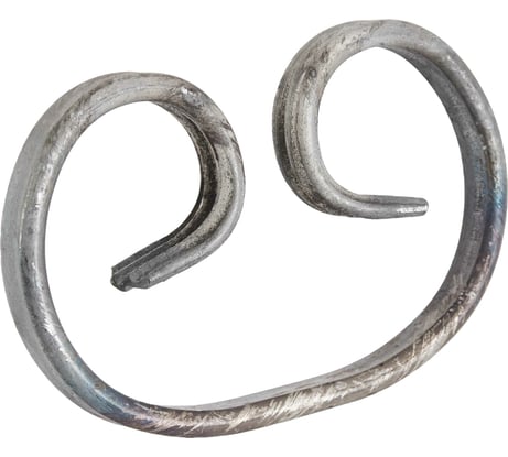 Кованый завиток ООО "СВОЙ МАСТЕР" 125x87 мм 01.0047