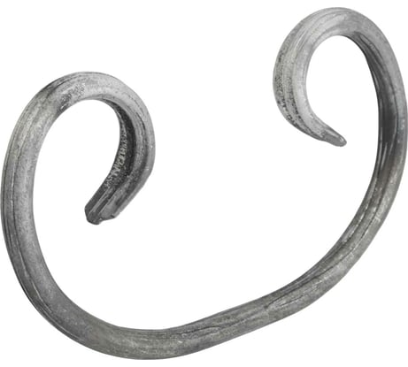 Кованый завиток ООО "СВОЙ МАСТЕР" 145x97 мм 01.0041