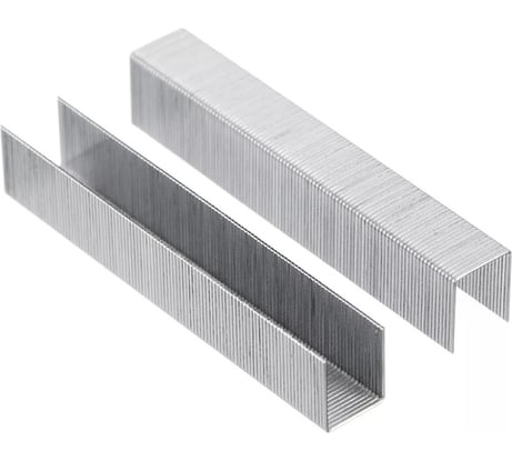 Закаленная скоба для мебельного степлера ЕРМАК 12 мм (11,3x0,7 мм), 1000 шт. 648-036