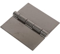 Прямая петля VORMANN 75x75x1,8 мм, без отверстий, нержавеющая сталь 010613075U