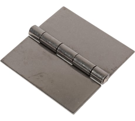 Прямая петля VORMANN 75x75x1,8 мм, без отверстий, нержавеющая сталь 010613075U