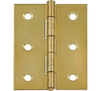 Полуширокая латунная петля VORMANN 50x39 мм 020502050