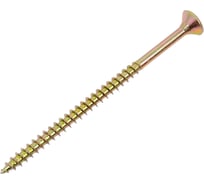 Шуруп крепежная техника желтый цинк, 6,0x100 10 шт. 11414