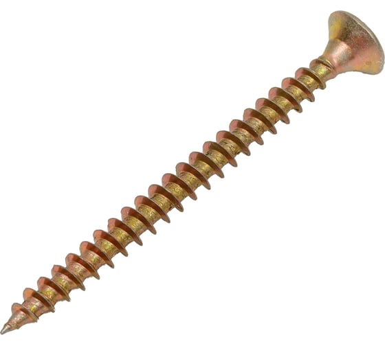Шуруп крепежная техника желтый цинк, 5,0x60 20 шт. 11390