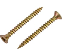 Шуруп крепежная техника желтый цинк, 2,5x25 100 шт. 11300