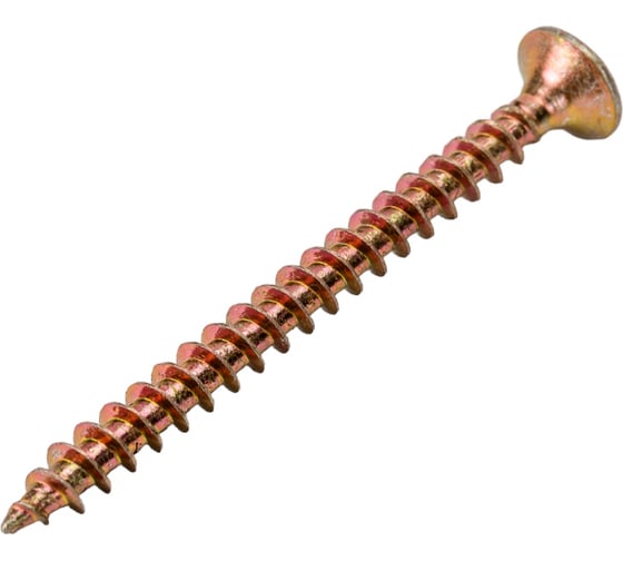 Шуруп крепежная техника желтый цинк, 3,5x40 50 шт. 11326