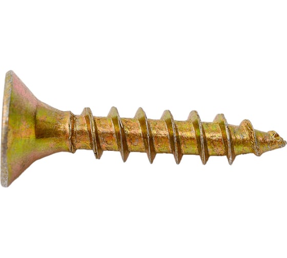 Шуруп крепежная техника желтый цинк, 5,0x25 30 шт. 11378