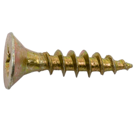 Шуруп крепежная техника желтый цинк, 4,5x20 50 шт. 11356