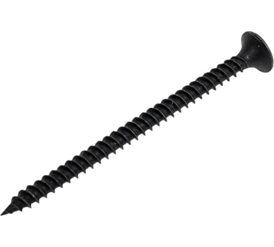 Саморез крепежная техника черный, 3,5x55 м 50 шт. 10018 1