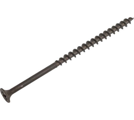 Саморез крепежная техника черный, 5,0x95 к 10 шт. 10130