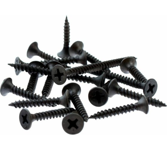 Саморез крепежная техника черный, 3,5x45 м 50 шт. 10014 1