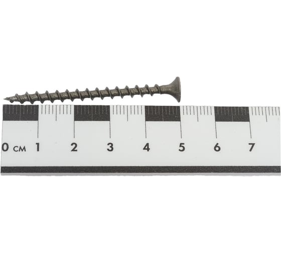 Саморез крепежная техника черный, 3,5x51 к 50 шт. 10116