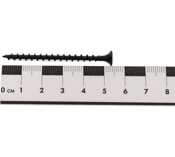 Саморез крепежная техника черный, 3,5x55 к 50 шт. 10118