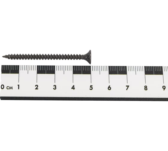 Саморез крепежная техника черный, 3,5x51 м 50 шт. 10016