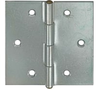 Прямая петля VORMANN двойной профиль, 80x80 мм, оцинкованная 000703080Z