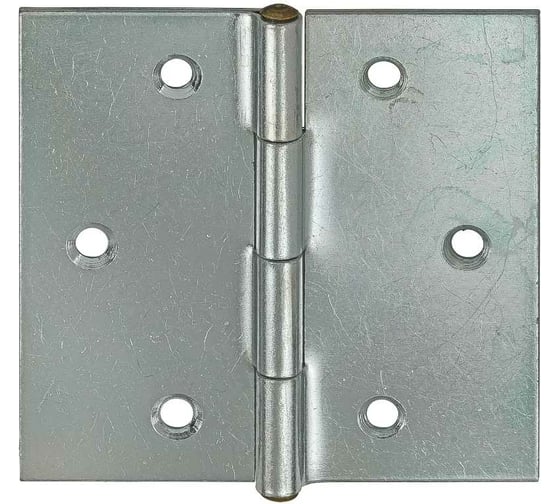 Прямая петля VORMANN двойной профиль, 60x60 мм, оцинкованная 000703060Z 1