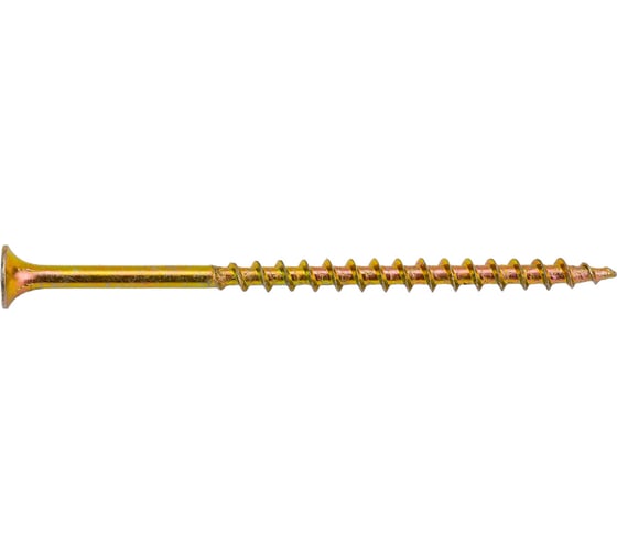 Саморез крепежная техника желтый, 4,2x76 к 250 шт. 420466 БК