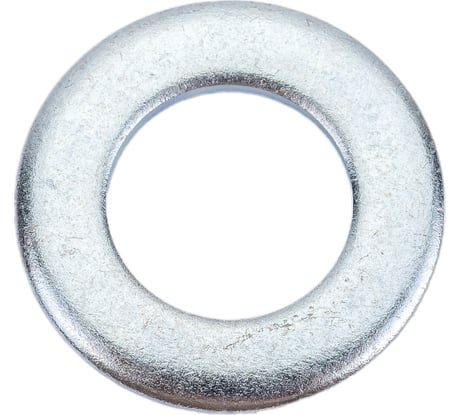 Плоская шайба крепежная техника DIN 125, М16 цинк, пакет 100 шт. 493014 БК