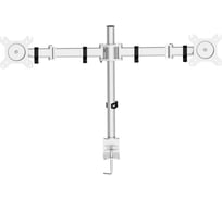 Кронштейн для мониторов CACTUS CS-VM-D29-AL серебристый, 13"-27" макс. 8 кг, настольный, поворот и наклон 441659