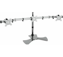 Кронштейн для мониторов CACTUS CS-VM-MP330S-AL серебристый, 15"-24" макс. 8 кг, настольный, наклон 2 441663