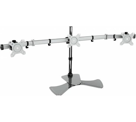 Кронштейн для мониторов CACTUS CS-VM-MP330S-AL серебристый, 15"-24" макс. 8 кг, настольный, наклон 2 441663